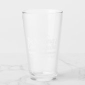 Be Strong and Courageous – Joshua 1:9 Bible Verse Glas (Rückseite)