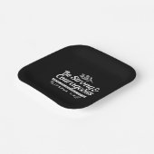 Be Strong and Courageous – Joshua 1:9 Bible Verse Pappteller (Gewinkelt)