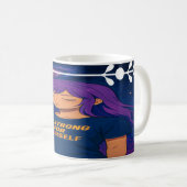 Be Strong for Yourself – Inspirational Anime Mug Kaffeetasse (VorderseiteRechts)