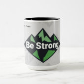 Be Strong Geometric Tasse (Zentrum)
