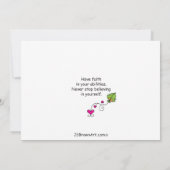 Be Strong_Have Faith_Flat Card 7"x5" (Rückseite)