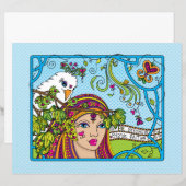 Be Strong_Have Faith_Flat Paper Sheet 11"x8.5" (Vorne/Hinten)