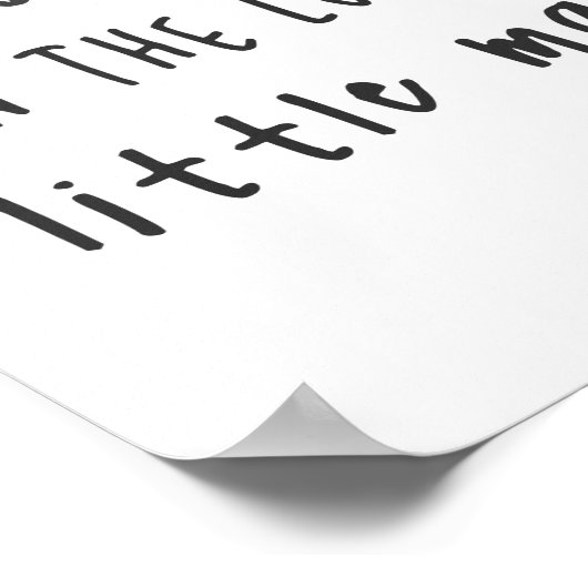 Be Strong In The Lord Poster (Ecke)