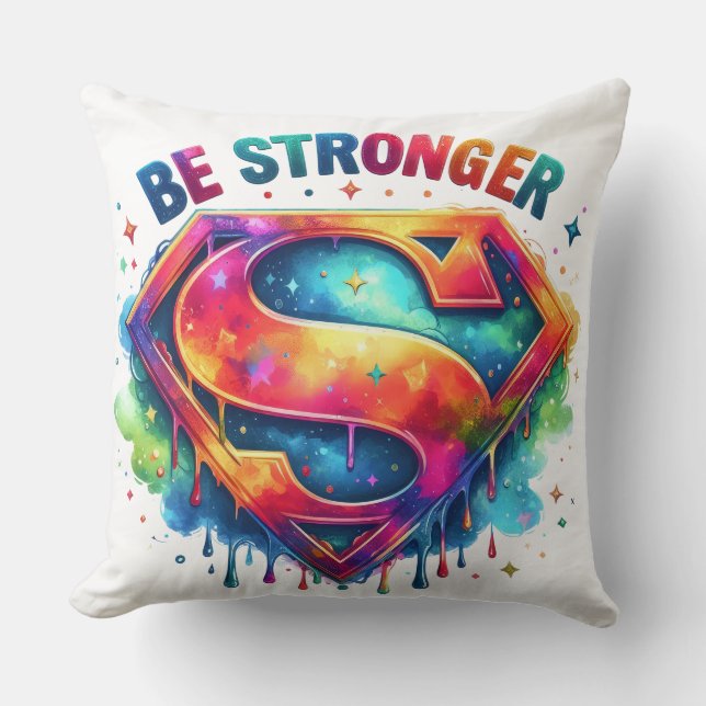 Be Strong Kissen (Vorderseite)