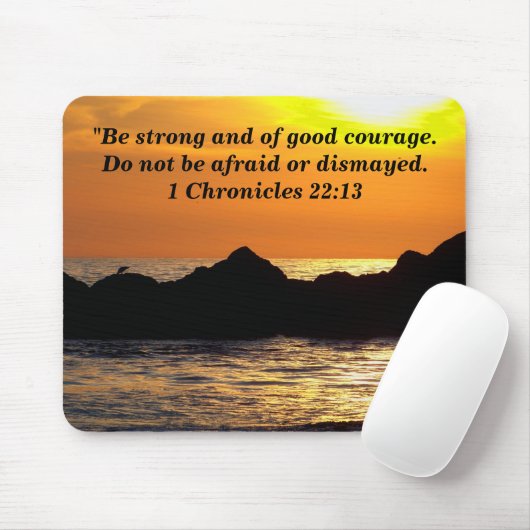 Be Strong_ Mousepad_by Elenne Mousepad (Mit Mouse)