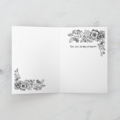 Be Strong - Prayer Card Karte (Innenseite)