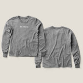 Be strong Tri-Blend shirts (Design Vorder- & Rückseite)