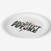Be the Architect of Your Future Pappteller (Schrägansicht)