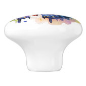 "Be the Beautiful Butterfly" Keramik Knock Keramikknauf (Seitenansicht)