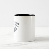 Be the Best Version of Yourself Motivational Zweifarbige Tasse (Mittel)