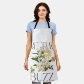 Be The Buzz Vintage Botanical Honeybee gardener's Schürze (Getragen)
