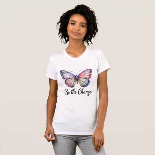 Be The Change 1 T-Shirt (Vorne ganz)
