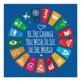 Be The Change Poster