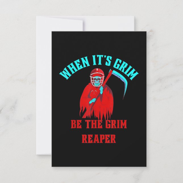 Be The Grim Reaper Football Shirt (Vorderseite)