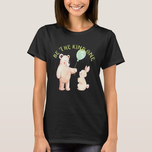 Be The Kind One Fun Family Group Cute Work Group T-Shirt (Vorderseite)
