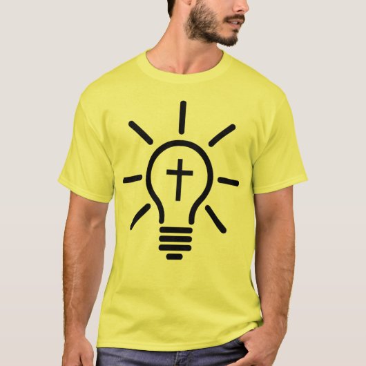 Be The Light And Shine T-Shirt (Vorderseite)