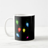Be The Light Christmas Lights Matthew 5_14 Bible C Kaffeetasse (Links)