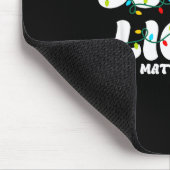 Be The Light Christmas Matthew 5_14 Faith Christia Mousepad (Ecke)