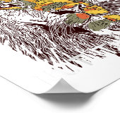 Be The Lion Not The Sheep Motivational  Poster (Ecke)