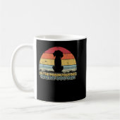Be The Person Your Dog Thinks You Are Retro Style Kaffeetasse (Links)