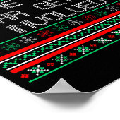 Be The Reason Hr Gets Involved Office Ugly Christm Poster (Ecke)