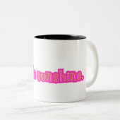 Be the Sunshine Mug Zweifarbige Tasse (VorderseiteRechts)