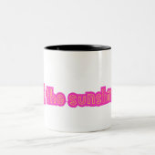 Be the Sunshine Mug Zweifarbige Tasse (Mittel)