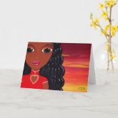 Be True To Yourself Greeting Card Karte (Gelbe Blume)