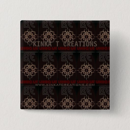 Be Unique Button (Vorderseite)