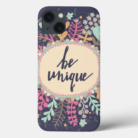 Be Unique Case-Mate iPhone Hülle (Rückseite)
