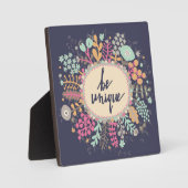 Be Unique Fotoplatte (Vorderseite)