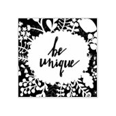 Be Unique Gummistempel (Prägung)