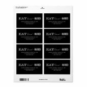 & BE VERHEIRATET | ADRESSE ETIKETTIEREN (Vorne)