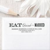 & BE VERHEIRATET | RÜCKSENDEADRESSEN-AUFKLEBER (Insitu)