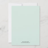 & BE VERHEIRATET| WEDERINVITATION EINLADUNG (Rückseite)