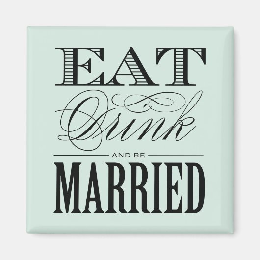 & BE VERHEIRATET | WEDING MAGNET (Vorne)