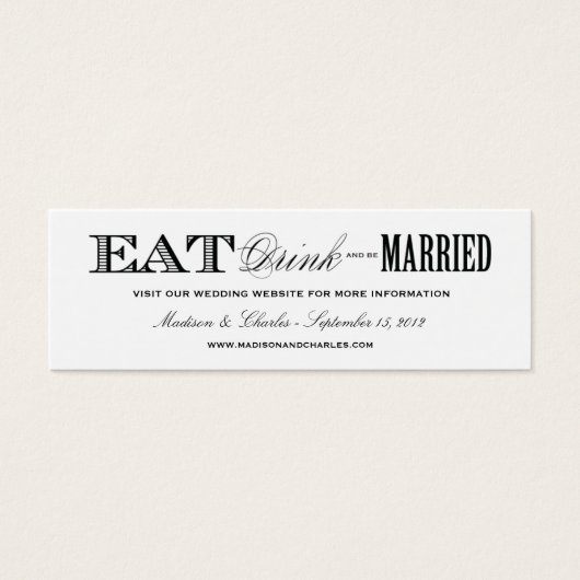 & BE VERHEIRATET | WEDING WEBSITE CARDS (Vorderseite)