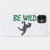 Be Wild-Strong and Decorative Horse Case-Mate iPhone Hülle (Rückseite (Horizontal))