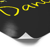 BE WILDBLUME BOHO CHIC T - Shirt Poster (Ecke)