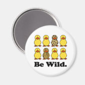 Be Wilde Encks Magnet (Vorderseite/Rückseite)