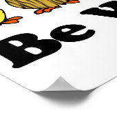 Be Wilde Encks Poster (Ecke)