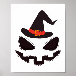 Be witch in Halloween Shirt for Halloween Poster