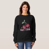 Be You Not Them Cherry Design Retro 80's Cherries Sweatshirt (Vorne ganz)