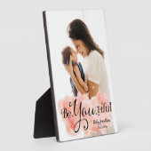 Be.You.tiful Baby Name & DOB Fotoplatte (Seite)