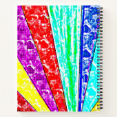 Be-You-Tiful Little Girl Laughing Pop Art Notizblock (Rückseite)