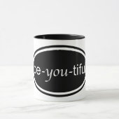 "Be-You-Tiful"-Tasse Tasse (Zentrum)
