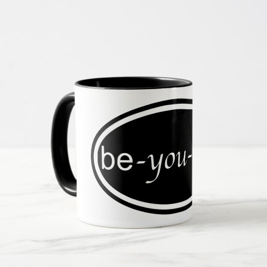 "Be-You-Tiful"-Tasse Tasse (Vorderseite Links)