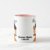 Be You You nique (Sei einzigartig) Cartoon Mustach Tasse (Zentrum)