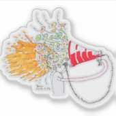 Be Your Biggest Fan Aufkleber (Vorderseite)