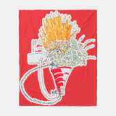 Be Your Biggest Fan Fleecedecke (Vorderseite)